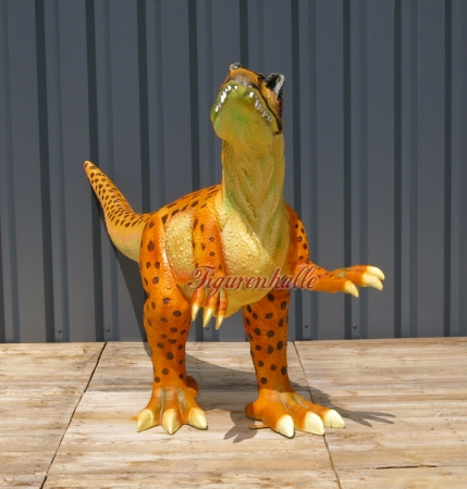 Velociraptor life-size statue