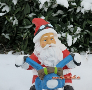 Sant Claus motorbike