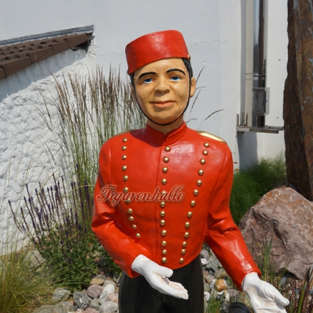 Preview: Hotel Page "Hoteldiener" als Figur Preview: Hoteldiener Page Diner Figur