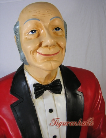 Preview: Butler James lebensgroß Dekofigur Preview: Butler Figur