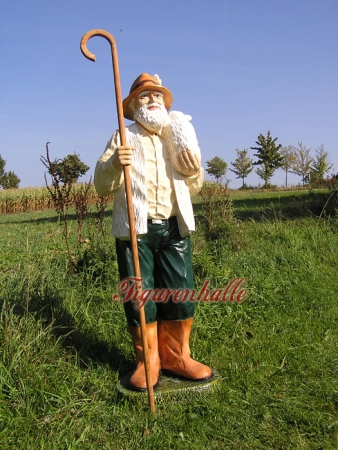 Preview: Schäfer lebensgroß Dekofigur Preview: Schäfer Figur Garten
