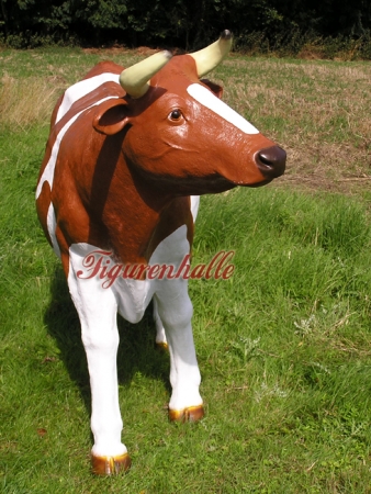 Preview: Kuh Lebensgroß Aufstellfigur Preview: Große Garten Kuh