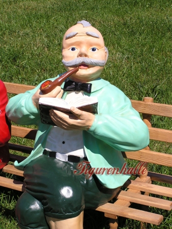 Rentner Pärchen Oma & Opa Statue