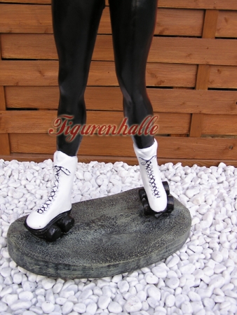 Preview: Pin Up auf Rollschuhen Preview: Roller Girl USA Deko Diner