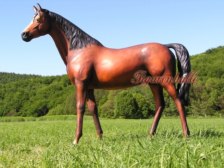 Preview: Pferd Aufstellfigur Preview: Pferd in Lebensgröße