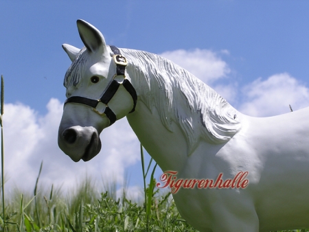 Preview: Pferd Schimmel als Gartenfigur Preview: Pferd Bauernhof Tierfigur