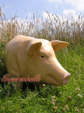 Pig stand-up figure