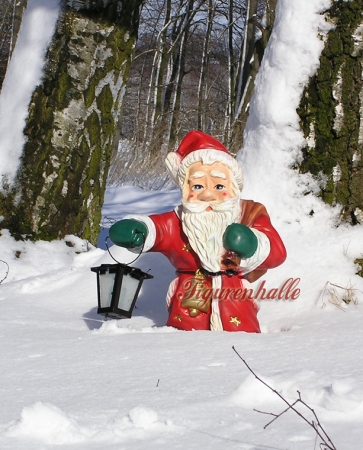 Haustür Weihnachtsmann