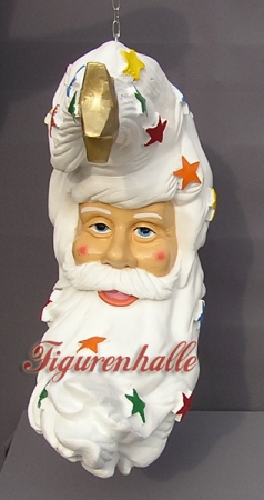 Nikolaus zum Aufhängen Figur Sterne