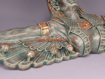 Preview: Maat Ägyptische Göttin als Garderobe Figur Preview: Maat  Figur