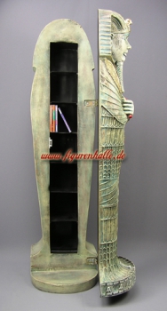 Preview: Ägyptischer Tutanchamun Sarkophag CD Schrank Dekofigur Preview: Tutanchamun Sarkophag Statue