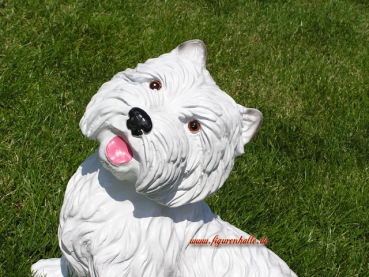 West Higland Terrier Statue