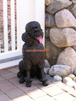 Poodle animal figure