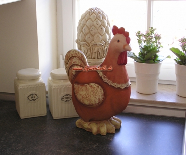 Gartenfigur Huhn