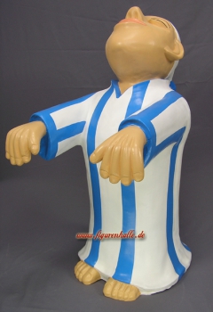 Schlafwandler im Nachthemd Deko