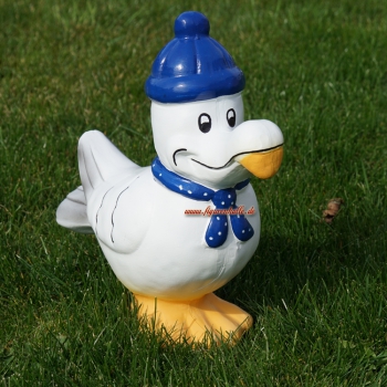 Preview: Lustige Möwe Aufstellfigur
