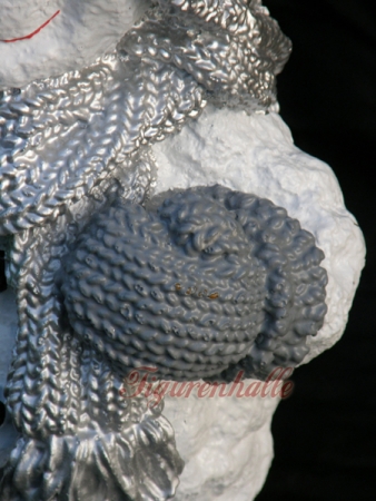 Schneemann Aufstellfigur für den Garten