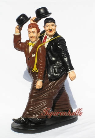 Preview: Dick und Doof in Hose Preview: Dick und Doof Dekofiguren