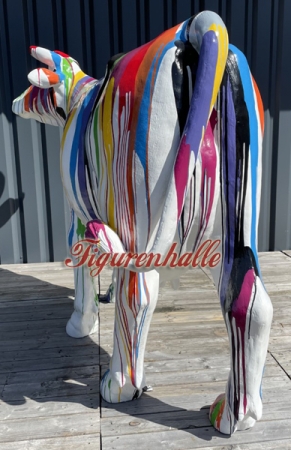 Preview: Kuh liebhaber Skulptur Deko