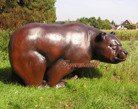 Preview: Braunbär lebensgroß Figur Preview: Bär Dekoration