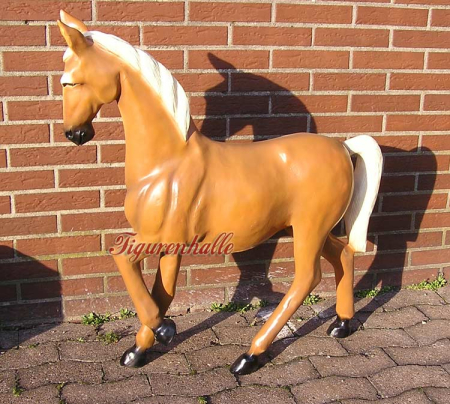 Preview: Hengst Pferd Dekofigur Preview: Pferde Reiterhof Deko Aufstellfigur