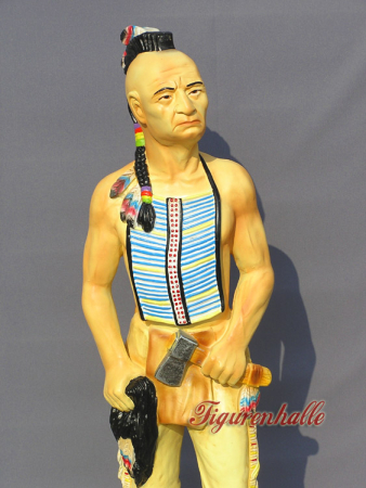 Indianer Statue Apatsche groß