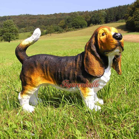 Basset Hound Skulptur
