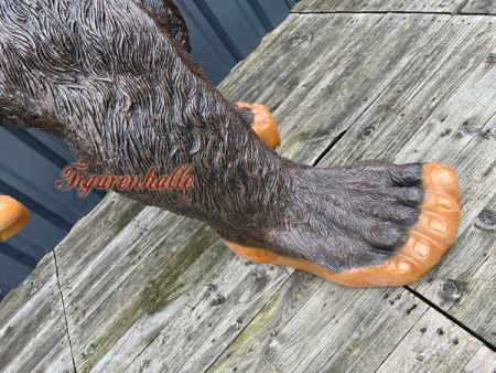 Yeti footprint figurine