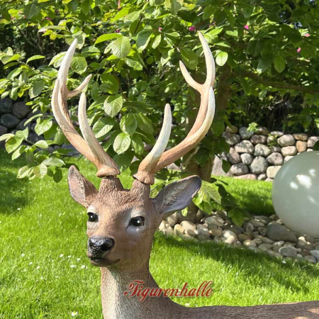 Gartenfigur Hirsch