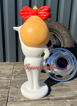 Preview: Esso Frau Retro Männchen als Figur groß Tropf Preview: Dekorations Figur