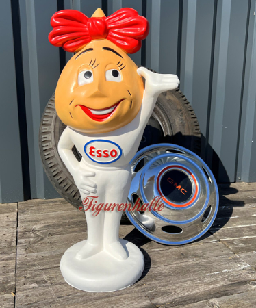 Preview: Esso Frau Retro Männchen als Figur groß Tropf Preview: Tropf Nopstalgie Schrauber Figur