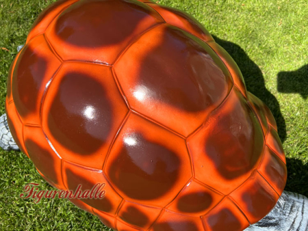 Panzer Schildkröte Gartenteich Figur