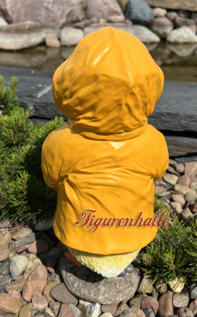Preview: Witzige Ente mit Regenmantel als Figur Preview: Regenjacke Ente Sylt