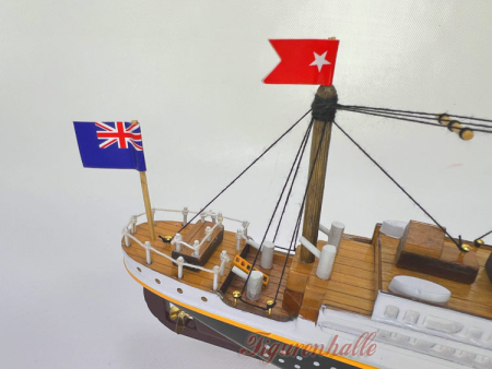 Titanic model on Rügen large decoration