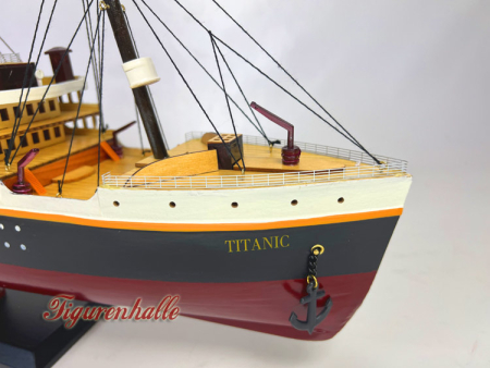 Preview: Modellschiff Titanic Modell Schiff Holz 101cm Maritime Dekoration Preview: Authentic Models Titanic