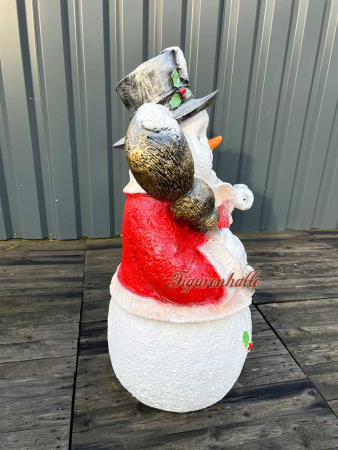 Preview: Schneemann Wintersport Figur