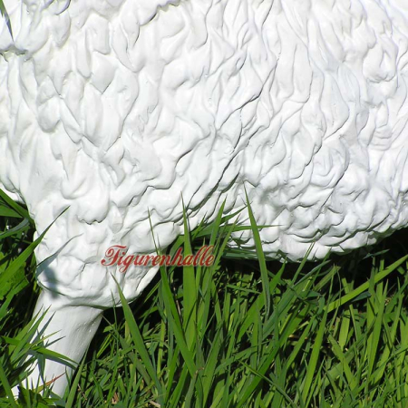 Preview: Schaf Gartenfiguren und Gartenteich Skulptur