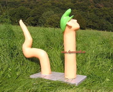 Preview: Wurm Figur Preview: Lustige Garten dekoration