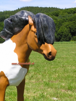 Preview: Pferd Dekofigur Preview: Western Pferde Figur