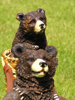 Bear family figure