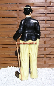 Preview: Charles Chaplin Figur mit Stock Preview: Charles Chaplin Aufsteller