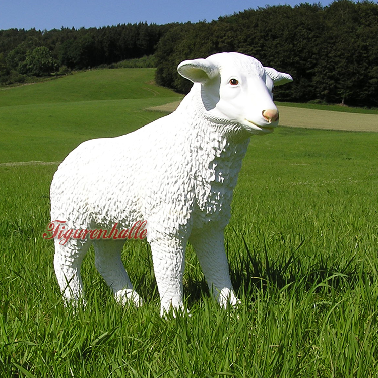 Figurenhalle - Schaf Aufstellfigur Ländliche Dekoration