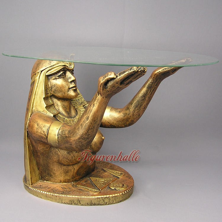 Figurenhalle - Ägyptischer Beistelltisch