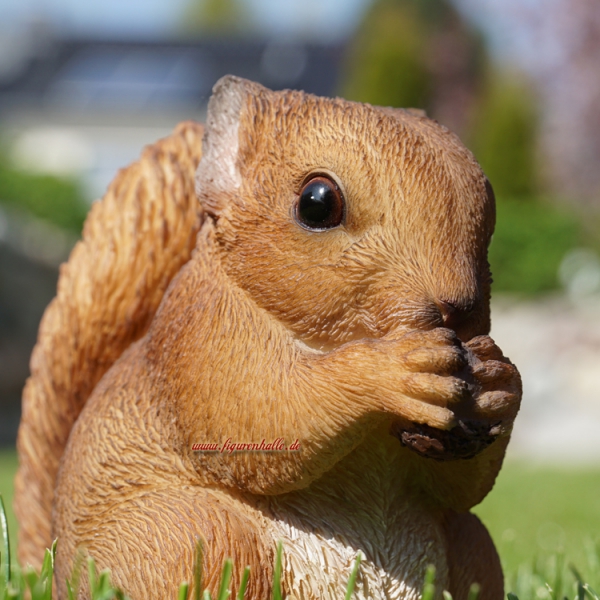 Squirrel decoration statue