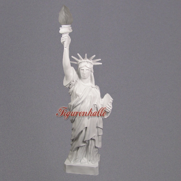 Statue of Liberty in white lamp