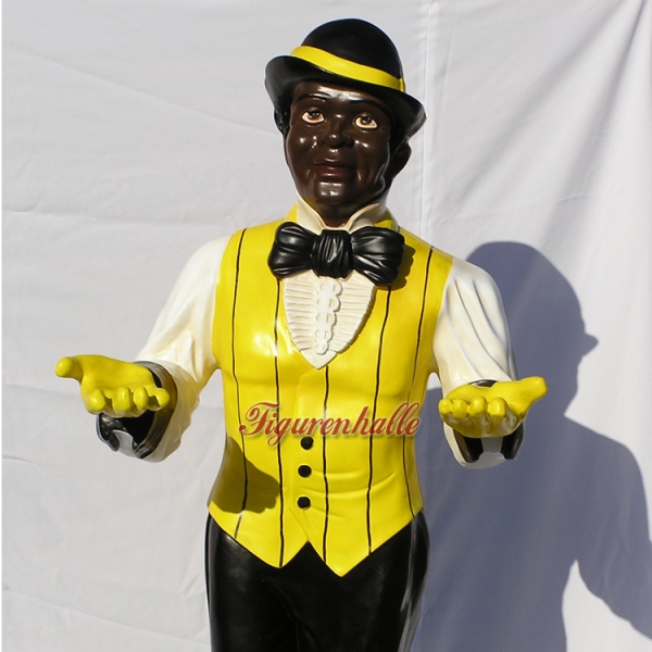 Butler mit gelber Weste