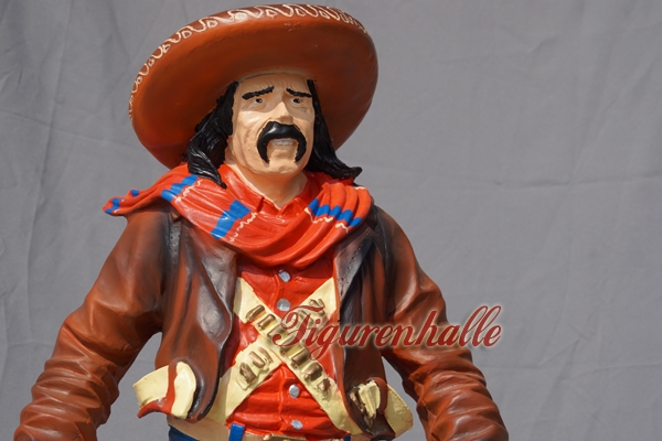 Figurenhalle - Mexikaner mit Sombrero als Figur Bechparty