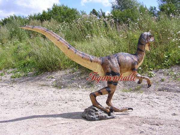 Velociraptor decorative stand-up figure dino