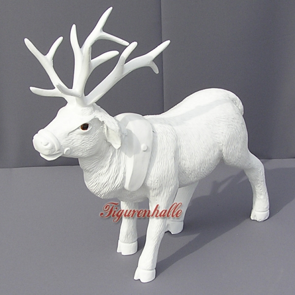 Albino Hirsch Figur