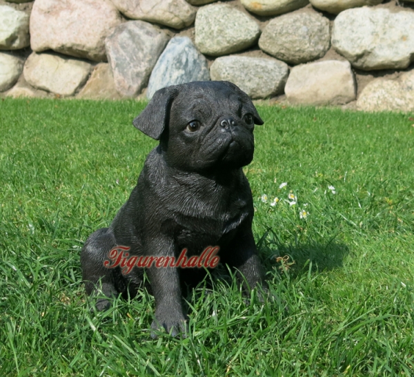 Tierheim Deko Mops Hund als Figur